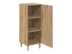 Vitrina Roble artisan 34.5 x 34 x 90 cm Madera contrachapada