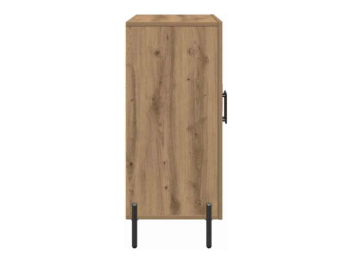 Vitrina Roble artisan 90 x 34 x 80 cm Madera contrachapada