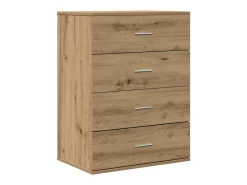 Vitrina Roble artisan 60 x 39 x 80 cm Madera contrachapada