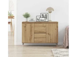 Vitrina Roble artisan 101.5 x 35 x 70 cm Madera contrachapada