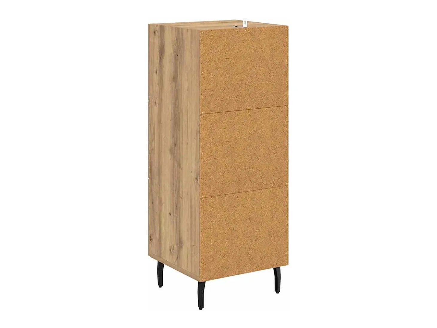 Vitrina Roble artisan 34 x 34.5 x 90 cm Madera contrachapada