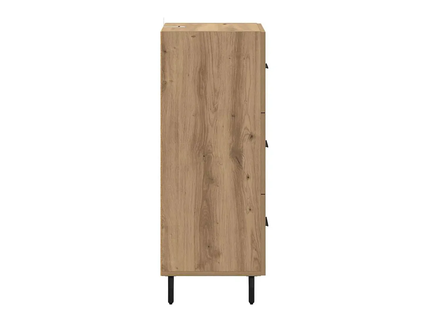 Vitrina Roble artisan 34 x 34.5 x 90 cm Madera contrachapada