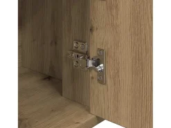 Vitrina Roble artisan 80 x 30 x 60 cm Madera contrachapada