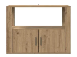 Vitrina Roble artisan 80 x 30 x 60 cm Madera contrachapada
