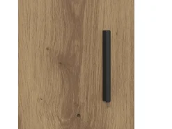 Vitrina Roble artisan 80 x 30 x 60 cm Madera contrachapada