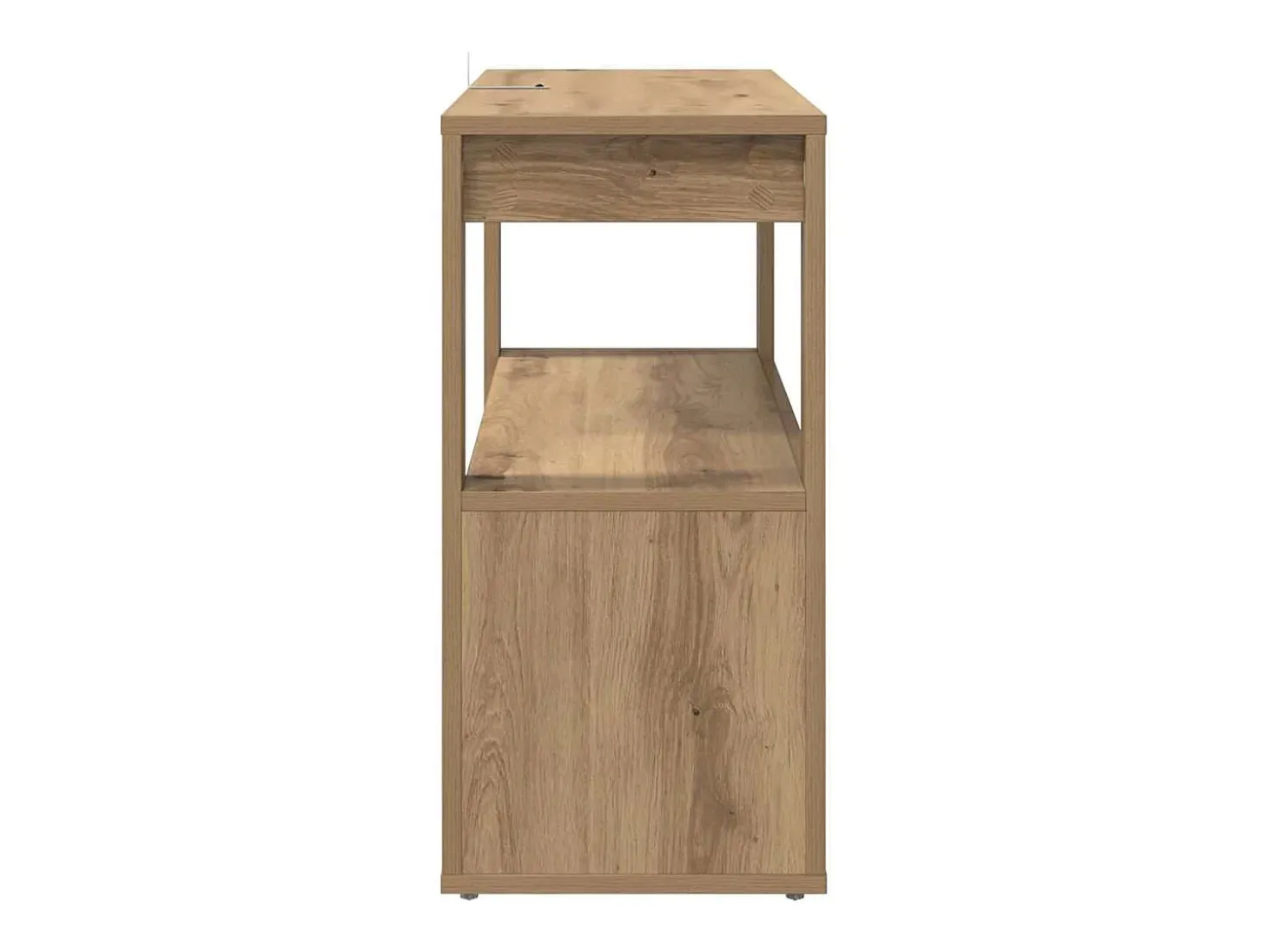 Vitrina Roble artisan 80 x 30 x 60 cm Madera contrachapada