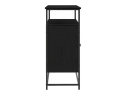Vitrina Roble negro 100 x 35 x 80 cm Madera contrachapada