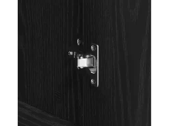 Vitrina Roble negro 120 x 41 x 75 cm Madera contrachapada