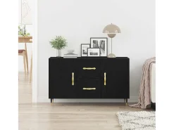 Vitrina Roble negro 100 x 36 x 60 cm Madera contrachapada