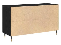 Vitrina Roble negro 100 x 36 x 60 cm Madera contrachapada