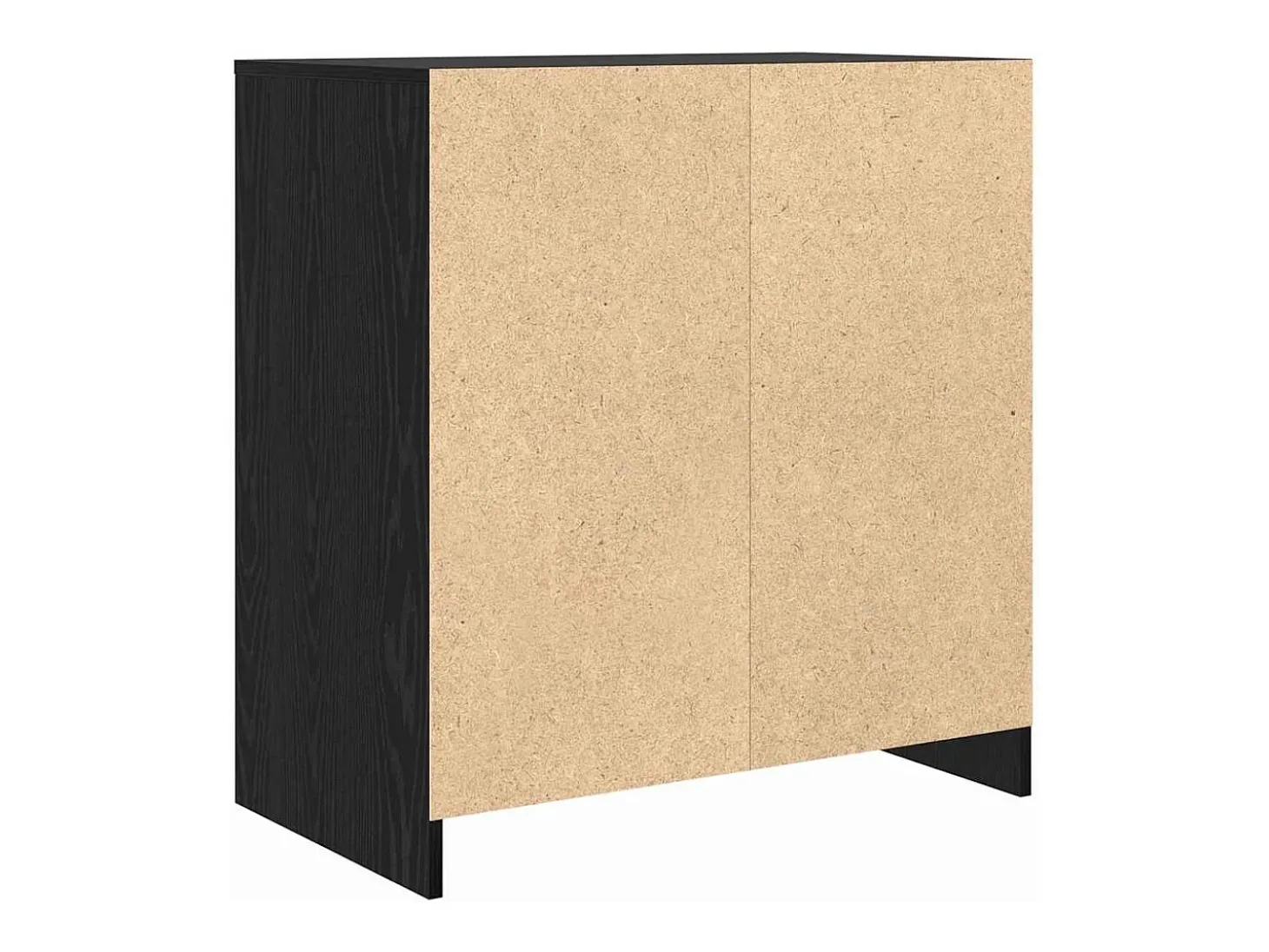 Vitrina Roble negro 70 x 41 x 75 cm Madera contrachapada