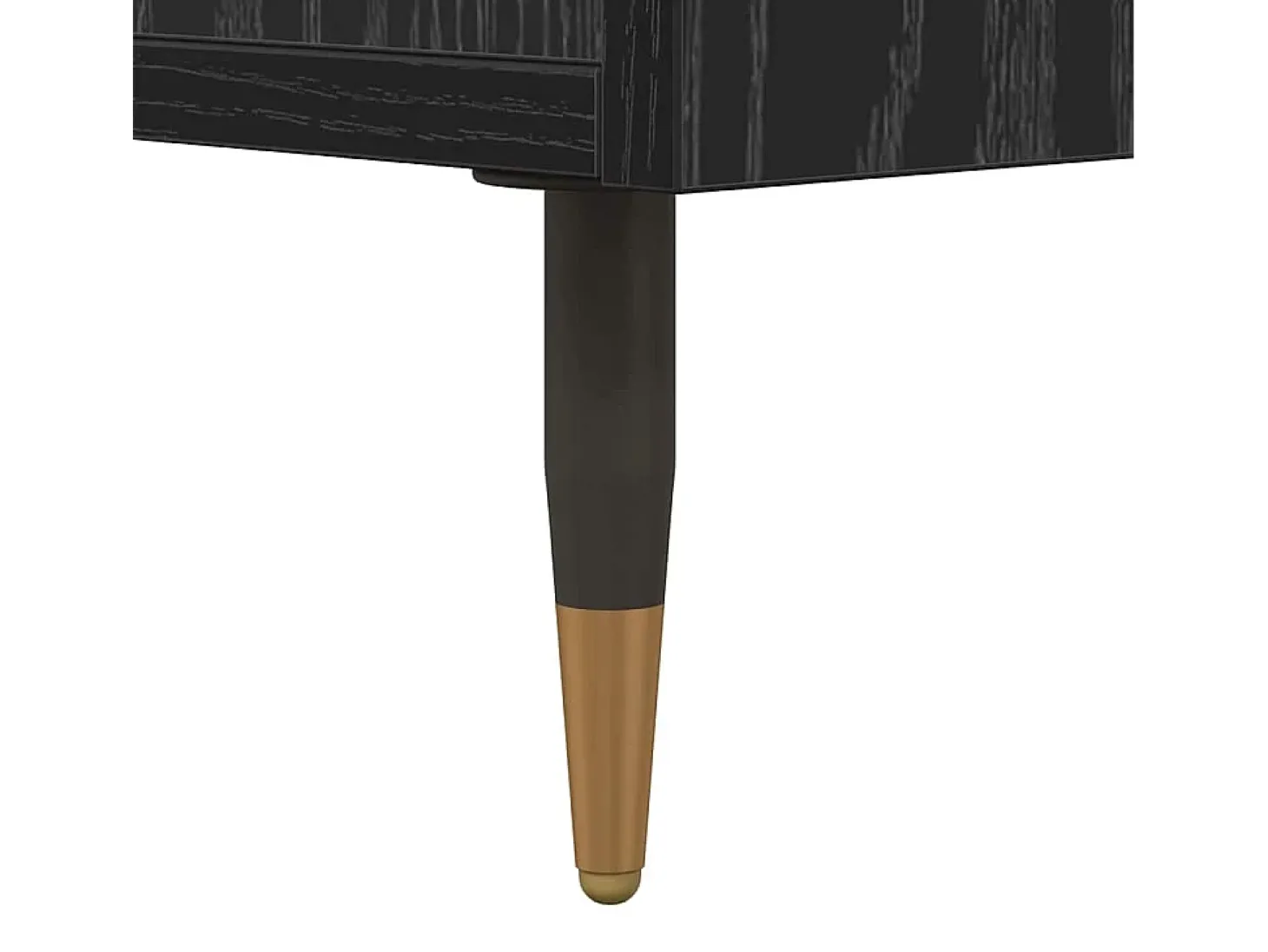 Vitrina Roble negro 35 x 40 x 70 cm Madera contrachapada