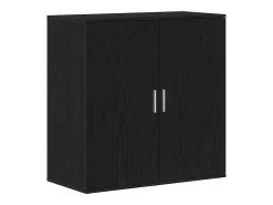 Vitrina Roble negro 79 x 38 x 80 cm Madera contrachapada