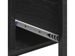 Vitrina Roble negro 60 x 31 x 70 cm Madera contrachapada
