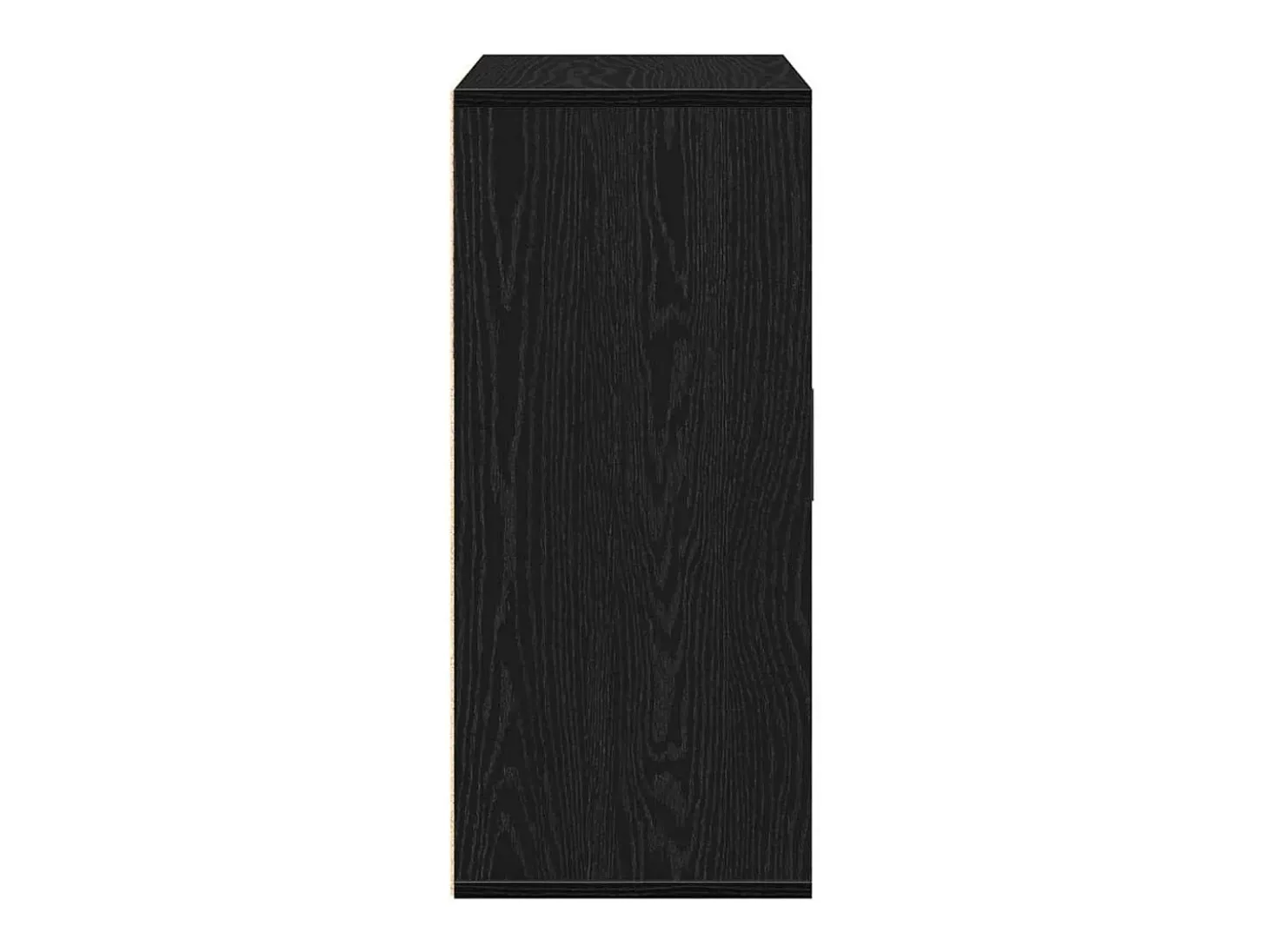Vitrina Roble negro 60 x 31 x 70 cm Madera contrachapada