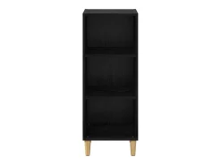 Vitrina Roble negro 32.5 x 34.5 x 90 cm Madera contrachapada