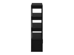 Vitrina Roble negro 30 x 80 x 119.5 cm Madera contrachapada