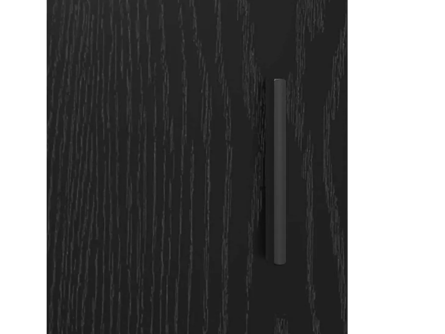 Vitrina Roble negro 30 x 80 x 119.5 cm Madera contrachapada