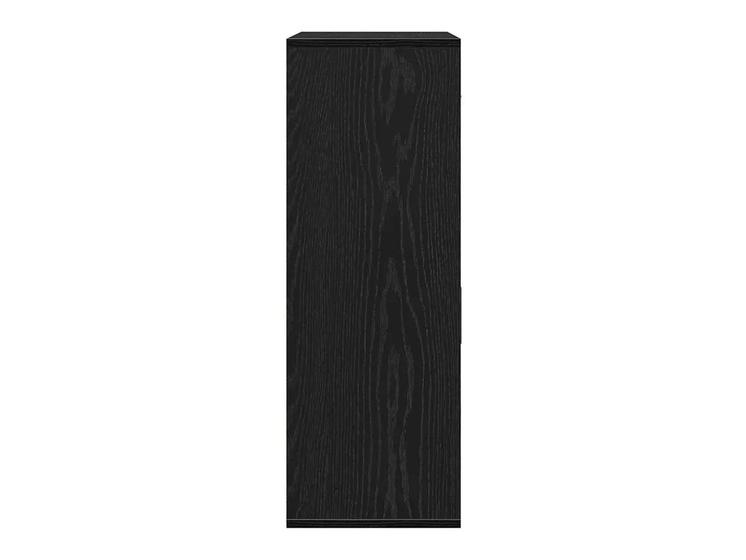 Vitrina Roble negro 79 x 38 x 80 cm Madera contrachapada