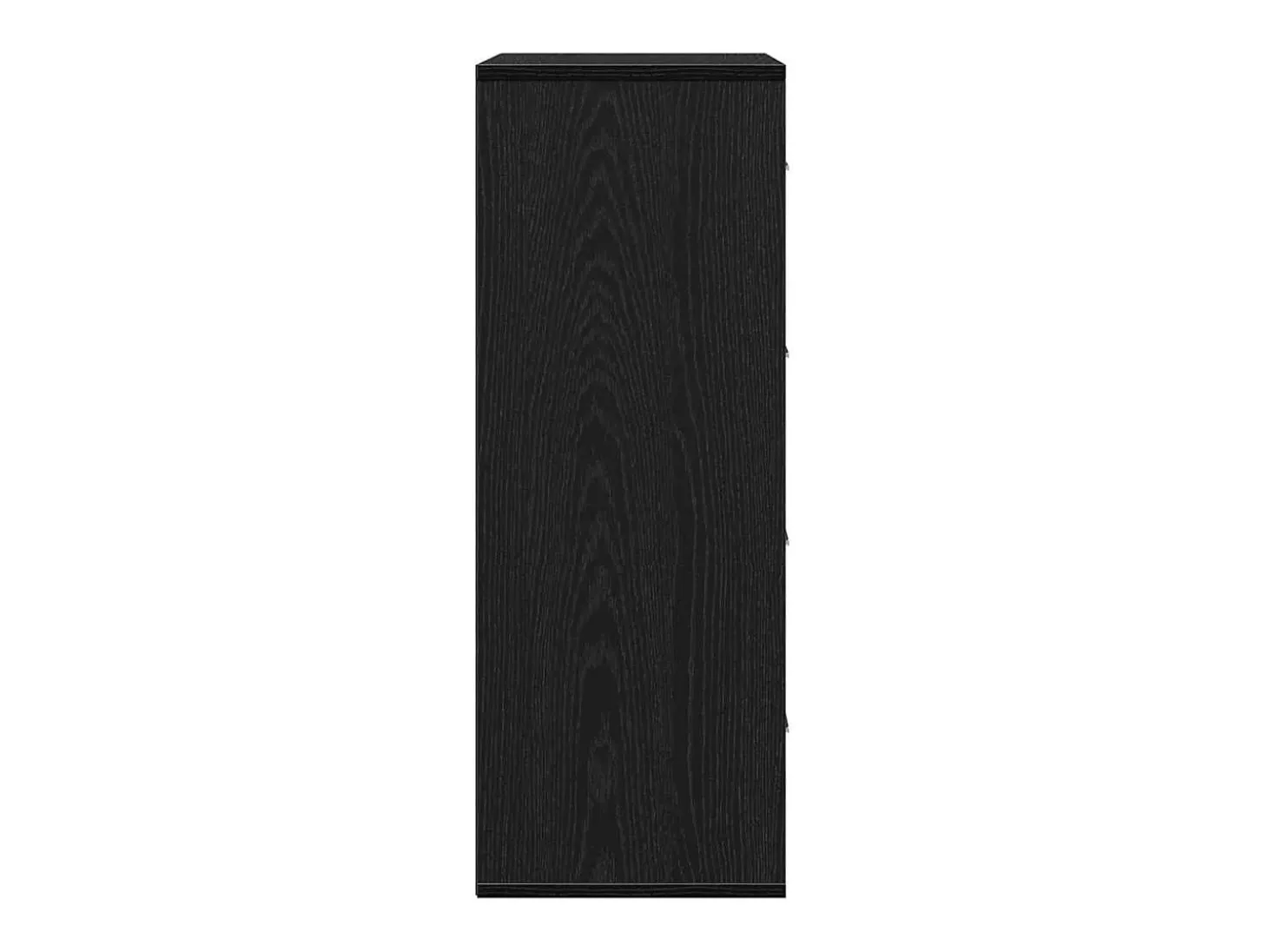 Vitrina Roble negro 60 x 31 x 84 cm Madera contrachapada