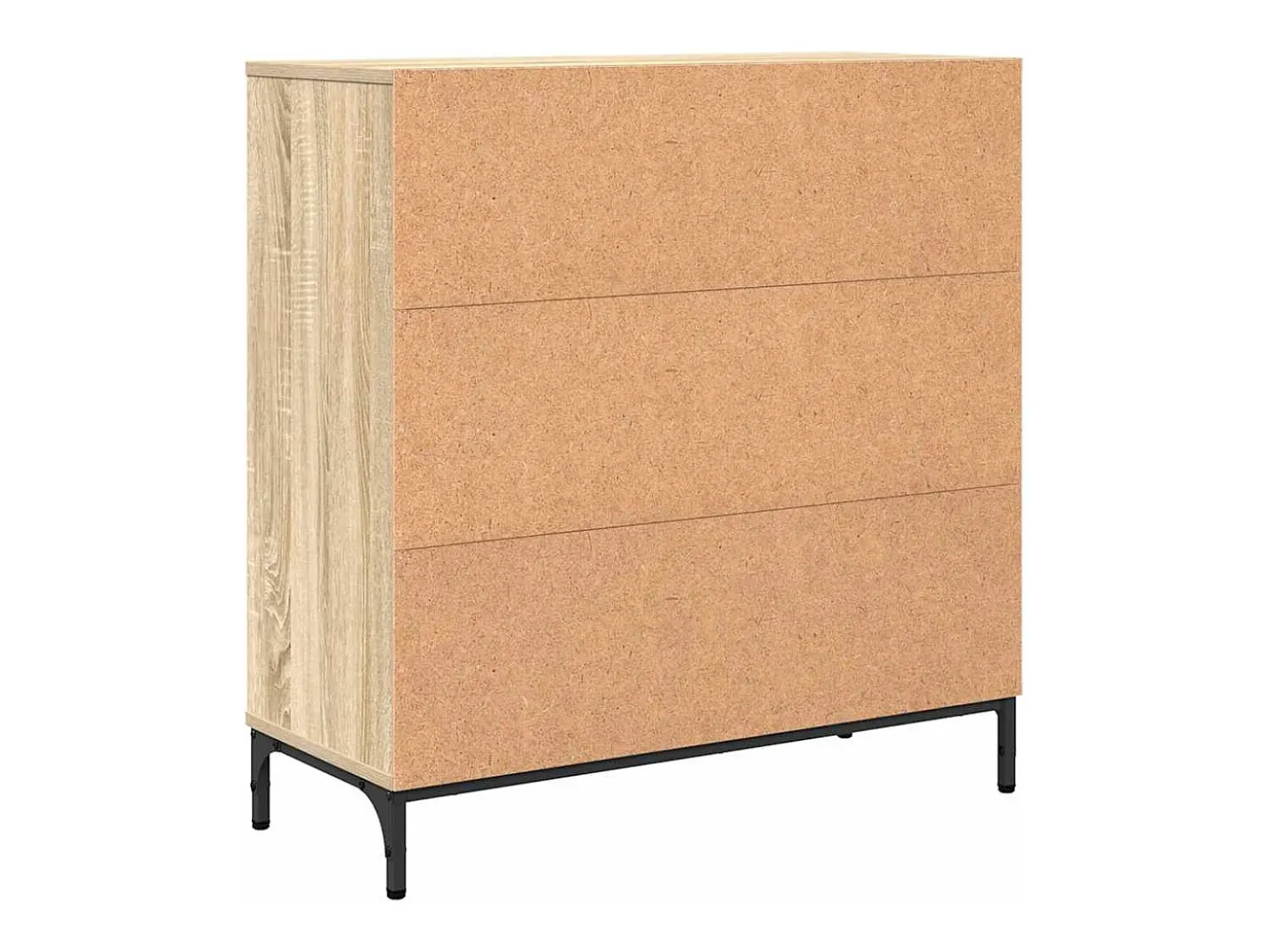 Vitrina Roble Sonoma 79.5 x 33 x 82 cm Madera contrachapada