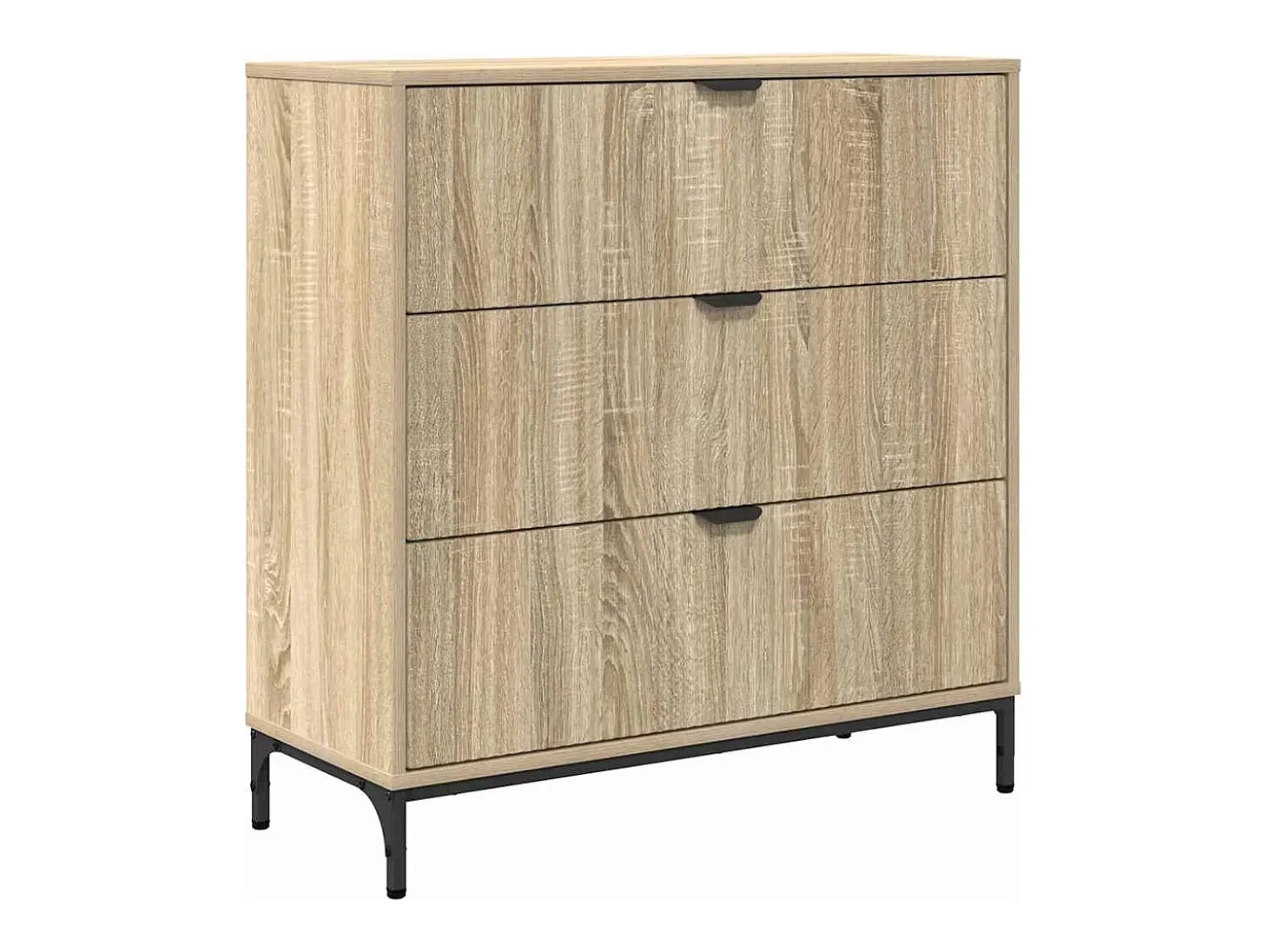 Vitrina Roble Sonoma 79.5 x 33 x 82 cm Madera contrachapada