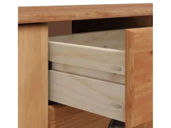 Vitrina 133,5x40x79 cm Madera maciza de pino