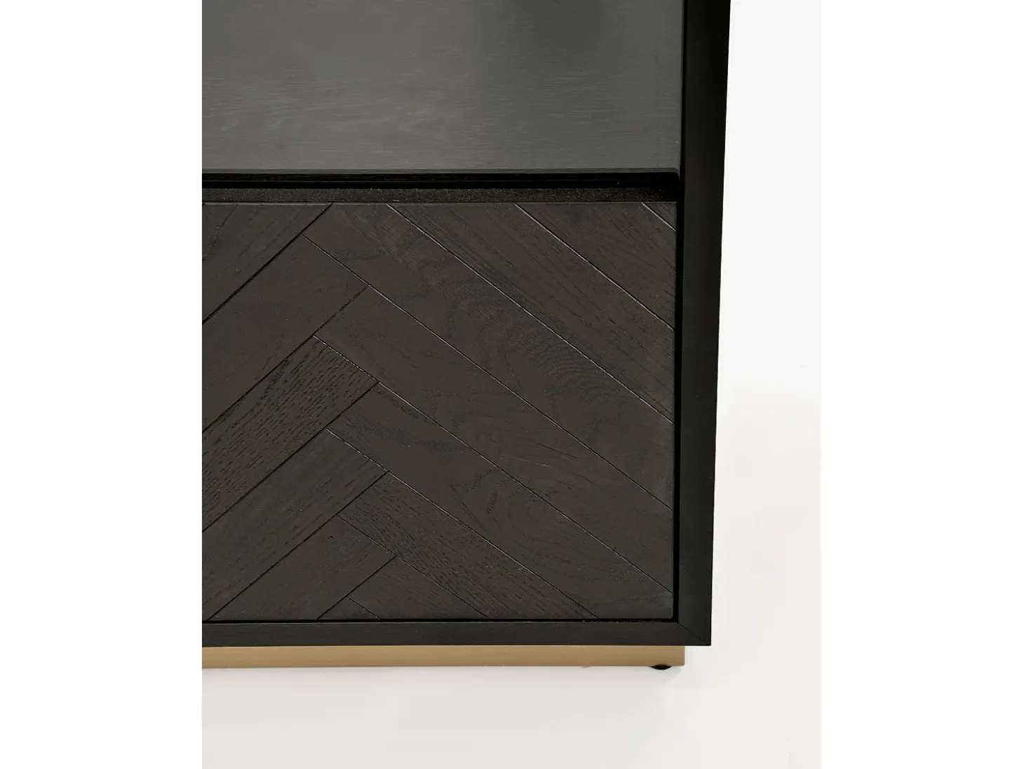 Vitrina 100x200x41 cm negro Sevilla SEV26-2