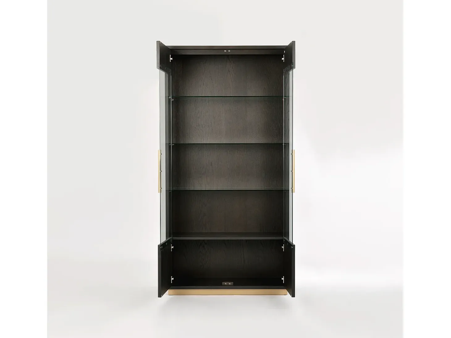 Vitrina 100x200x41 cm negro Sevilla SEV26-2