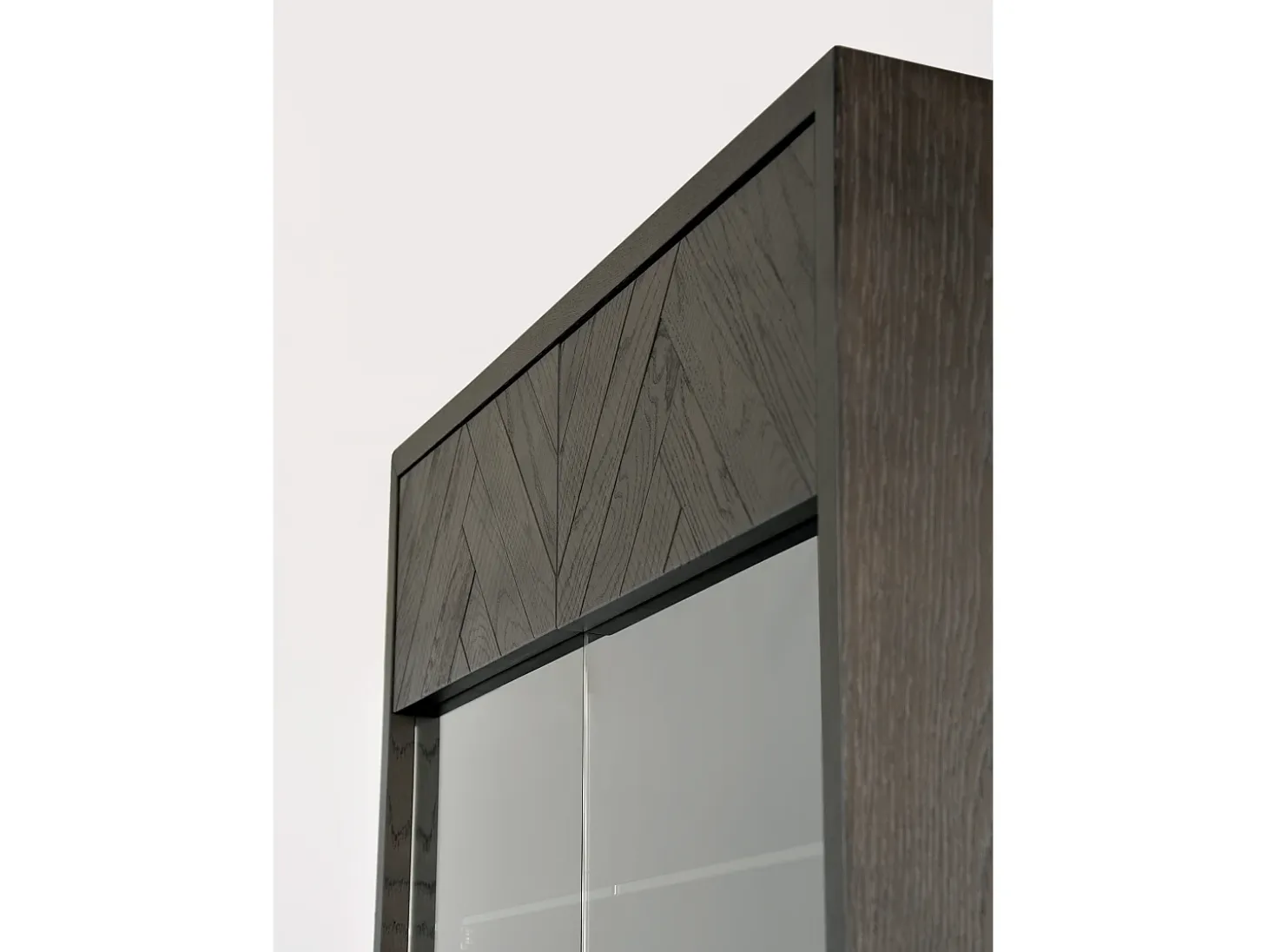 Vitrina 100x200x41 cm negro Sevilla SEV26-2