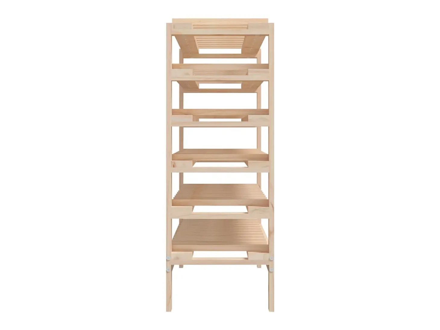 Weymouth Botellero madera maciza de pino 109,5x30x82 cm