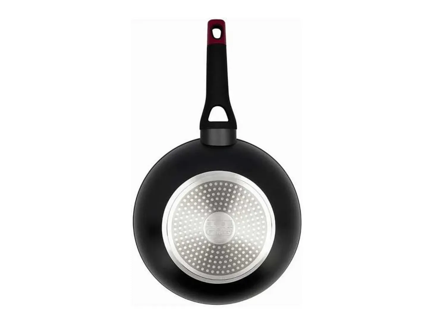 Wok Óptima+ Pyrex aluminio forjado antiadherente negro Ø28 cm