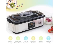 Yogurtera plata 36x18.8x14 cm HOMCOM