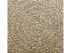 ZIZUR alfombra beige 120x170 cm aspecto yute interior exterior